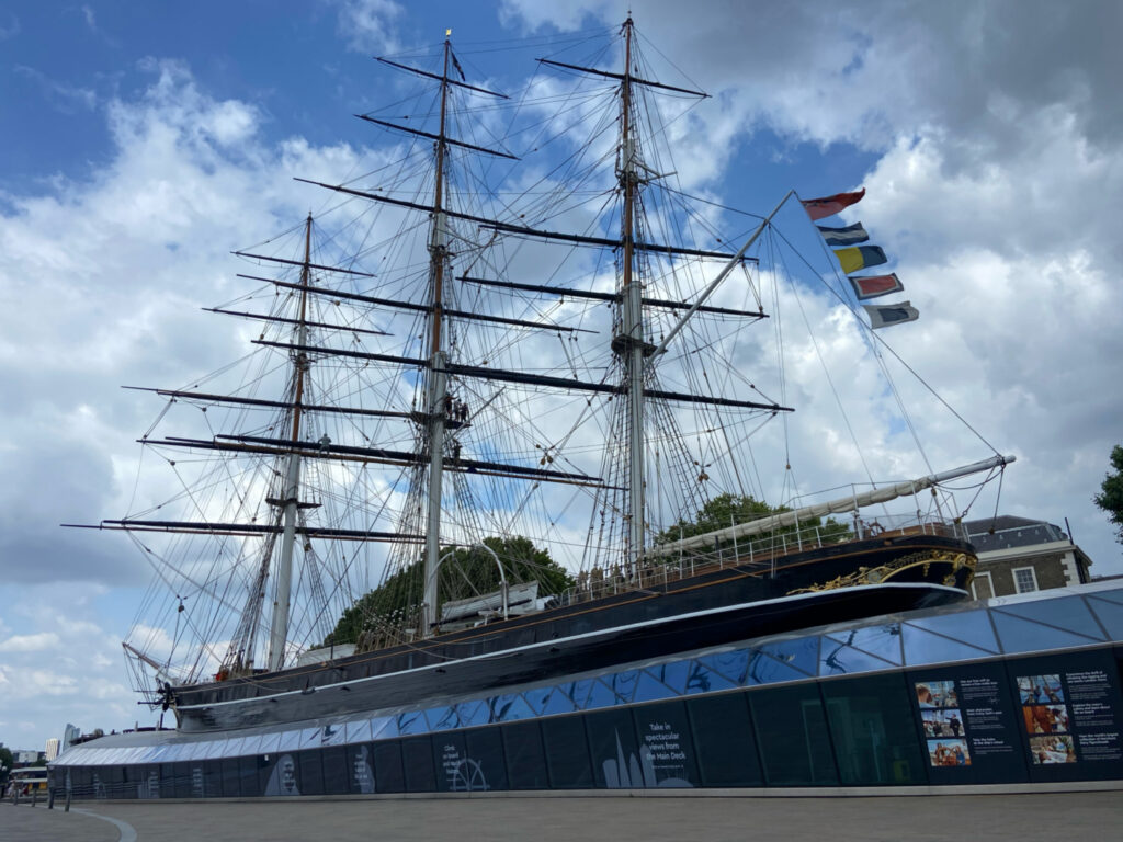 A photo of Cutty Sark in Greenwich
