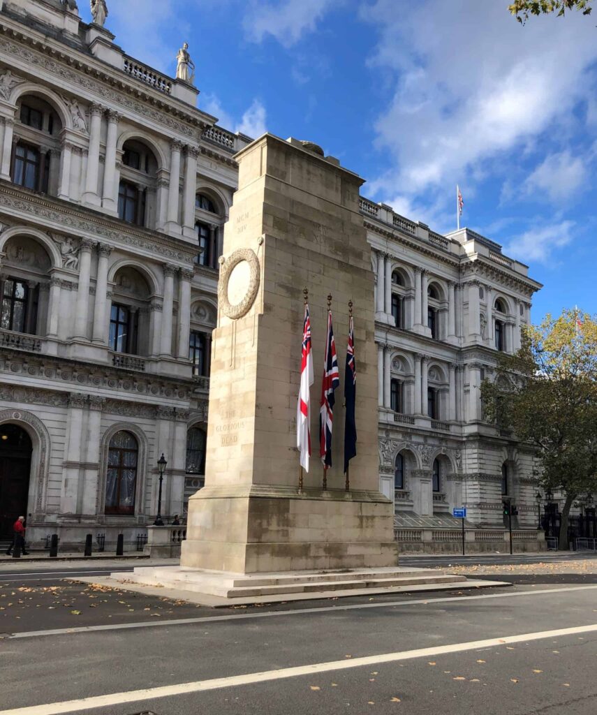 A photo of the Cenotaph