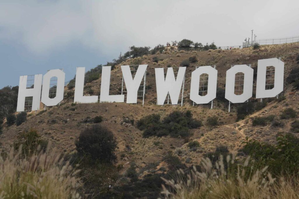 a photo of the Hollywood Sign