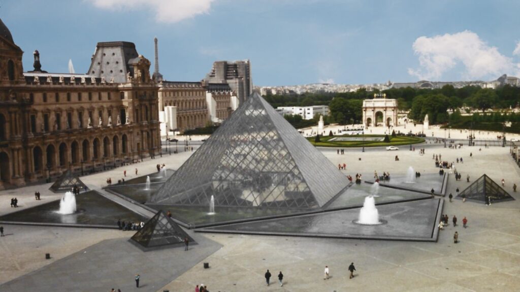 A photo of the Louvre in Paris