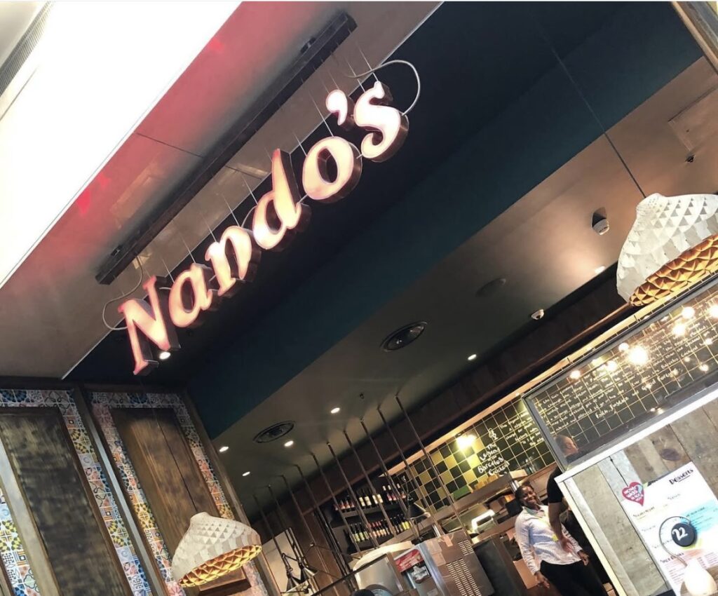 A photo of Nando's