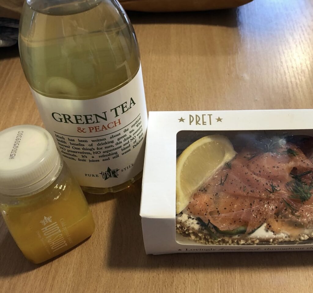 A photo of food from Pret a Manger