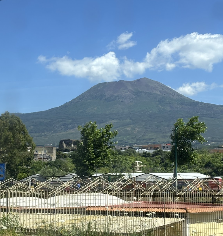 A photo of Mount Vesuvius Italy