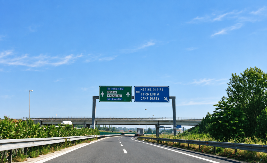 Italian Road Sign