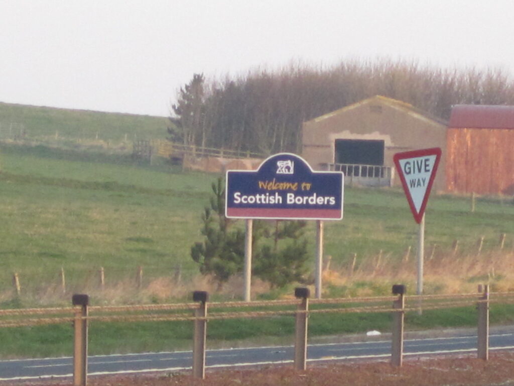 Driving from Scotland to London