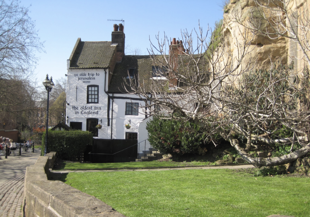 Nottingham England Jerusalem Pub