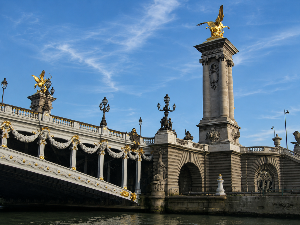 Pont Alexander III Paris France